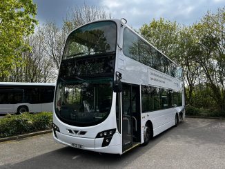 double-decker bus electric